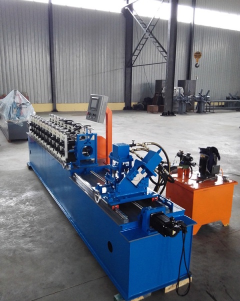 Double Out Metal Stud C Purlin Furring Channel Gypsum Stud Forming Machine