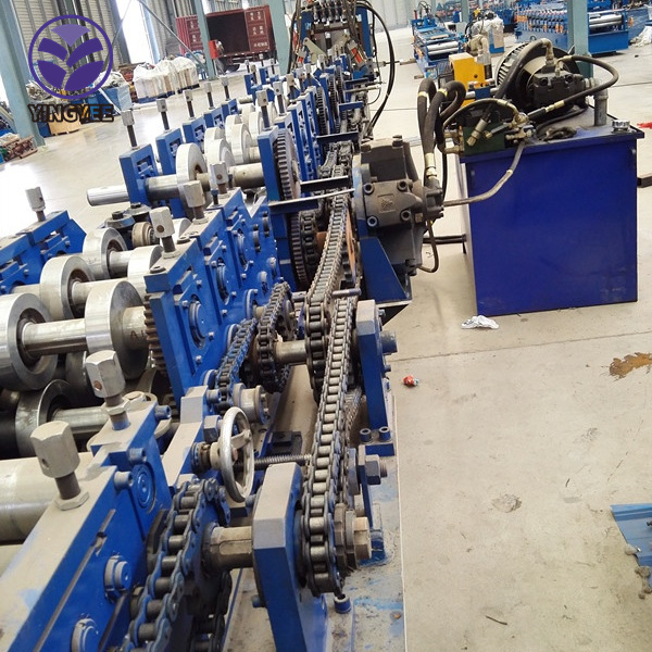 Hydraulic automatic CZ purlin touch screen forming machine