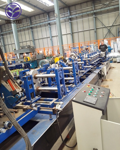 Steel Frame CZ Purlin Roll Forming Machine