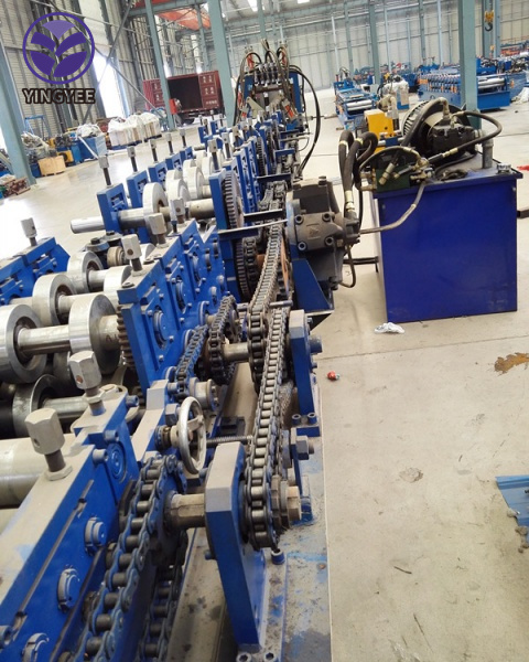 Steel Frame CZ Purlin Roll Forming Machine